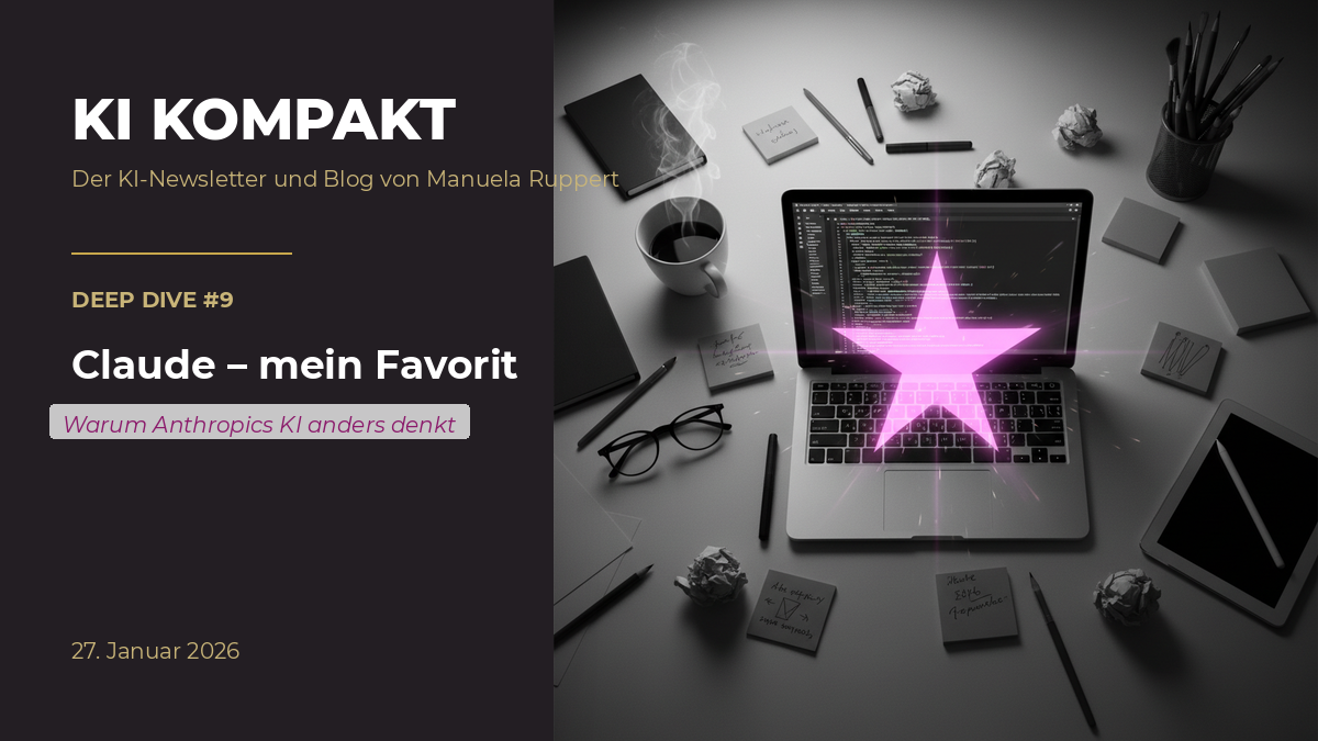 KI Kompakt Deep Dive 9: Claude AI von Anthropic – warum diese KI anders denkt